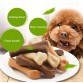 Molar stick,glue bone,Cowhide Bone for Pet Dog Puppy Teeth Clean Stick Food Treats Dogs Bones